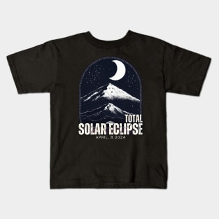 TOTAL SOLAR ECLIPSE 2024 Kids T-Shirt